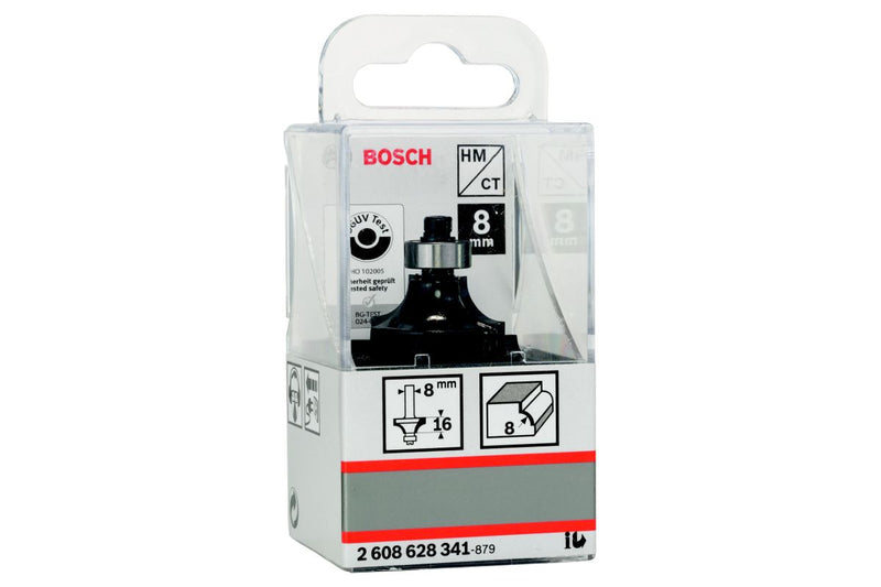 Bosch Rounding Over Router Bit-8x28,7x53 mm -2608628341