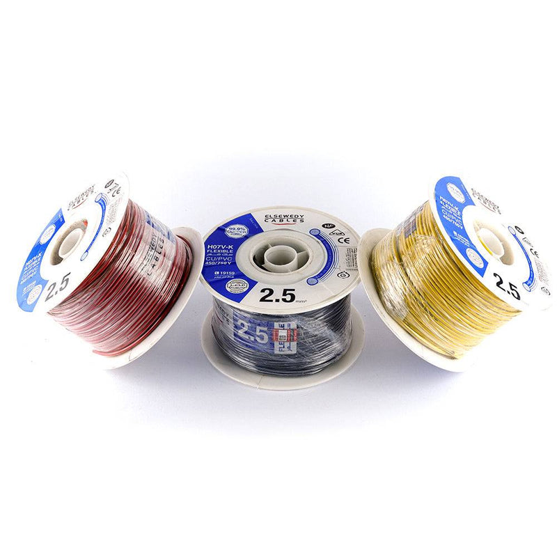 El Sewedy Flexible CU/PVC Copper Wire Single Core– 2.5 mm