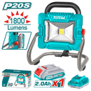 توتال تولز كشاف محمول بالقاعدة  بطارية 20 فولت  + بطارية  و شاحن  - TWLI20258