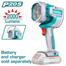 توتال تولز كشاف رأس متحركه 20 فولت بدون بطاريه وشاحن -TWLI2088