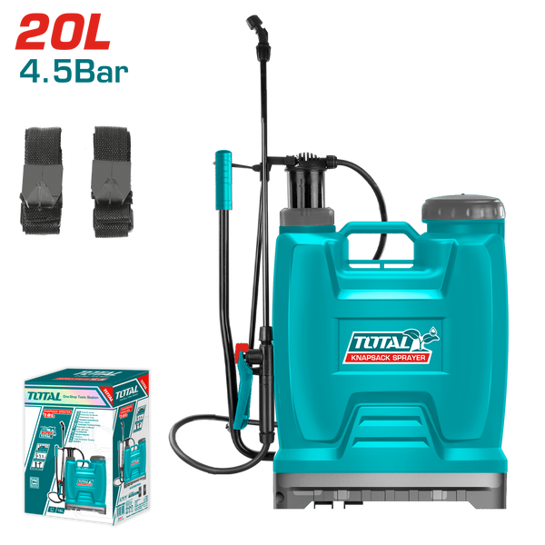 Total tools Knapsack sprayer 20L  4.5 bar- THSPP42002