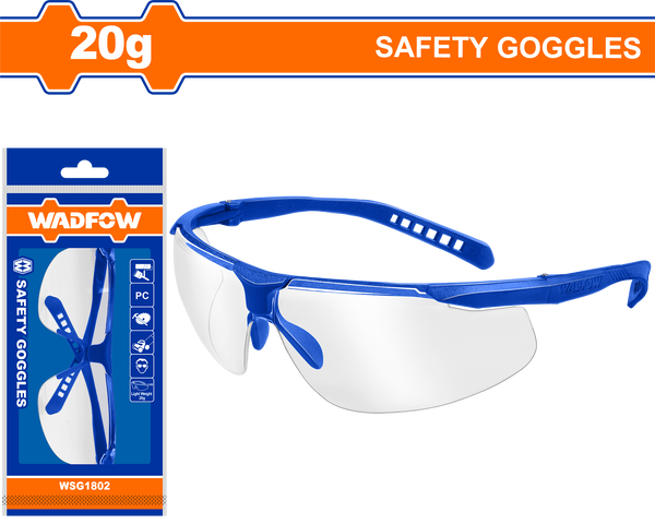 WADFOW 
Safety goggles 20 g 
- WSG1802