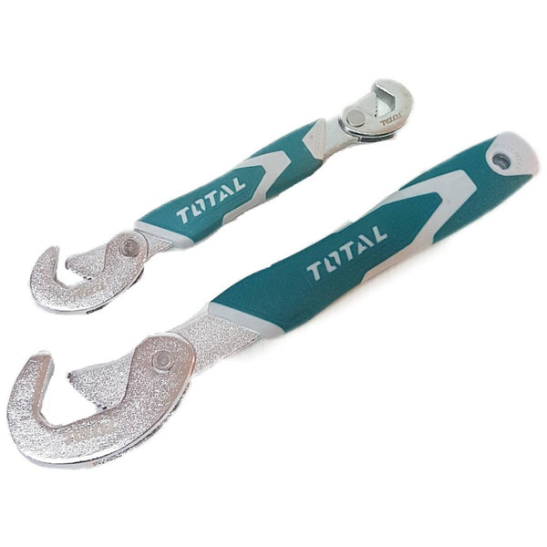 TOTAL TOOLS
 2PCS Bent wrench from size 9 to 32mm - THT10309328