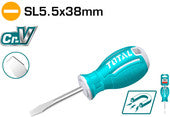 TOTAL TOOLS Slotted screwdriver5.5x38m super select-TSDRSSL5038