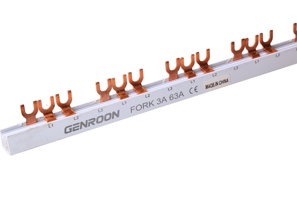 Terminal Blocks U Type Busbar Connection 3 Pole (Threephase) 63 Amper