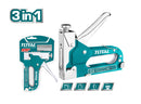 TOTAL TOOLS 3 in 1 Staple gun - THT31143