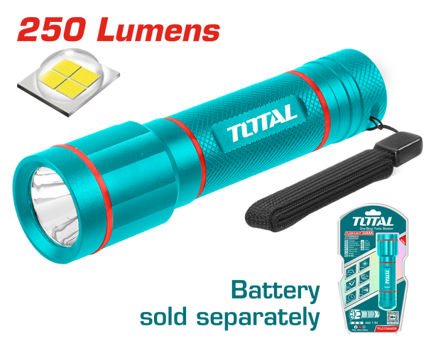 Total tools Flashlight 250 lumens - TFL013AAA58