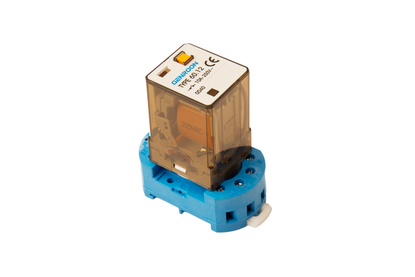 8-Pin Relay with Base Socket – Control Relay-Model 6012