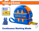 WADFOW Steel measuring tape 25 mm  10 M- WMT1250