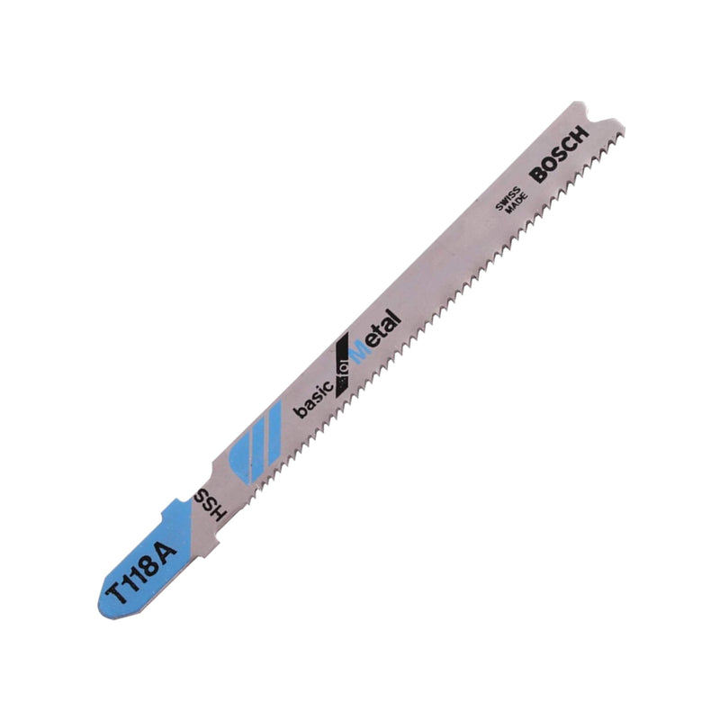 Bosch JigSaw Blade T118A Basic for Metal Straight  2608631013
