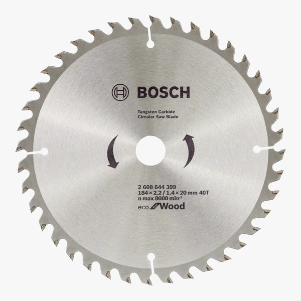 BOSCH 7.25 inch ECO FOR WOOD CIRCULAR SAW BLADE-2608644399