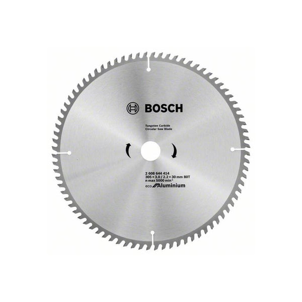 Bosch Circular Saw Blade Eco for Aluminium 305 mm -12 inch -80T- 2608644414