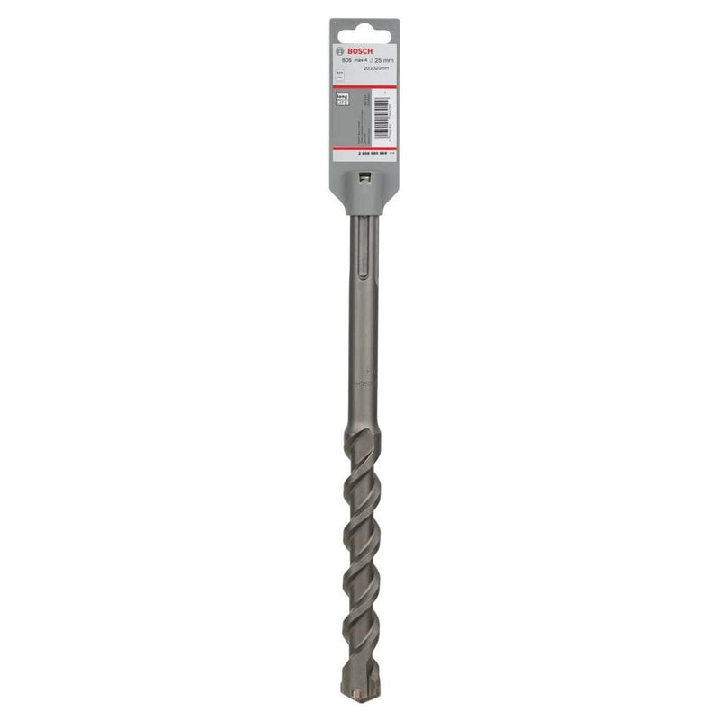 BOSCH  SDS Max M4 Concrete Drill Bit, 25 mm x 320 mm - 2608685868