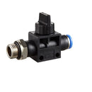 Plastic Male Thread to Tube Air Hand Valve Fitting – HVSF02G