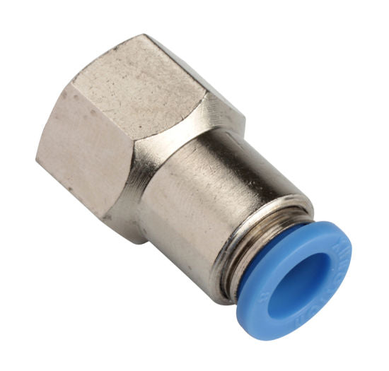 Female Connector Pneumatic Air tube fittings Thread 1/4-inch x Tube 8mm Model TPCF8-02