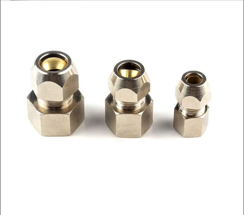 Female Mechanical Quick Connector Metal Nickel-Plated Pneumatic Air fittings Thread (-) x Tube (-)mm Model SP13