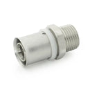 Press-Fit Male Threaded Straight Coupling (Pipe × Male Thread )  - Model : FT-S