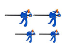 WADFOW 4Pcs quick bar clamp set 4" & 6" Hard plastic body - WCZ4E21