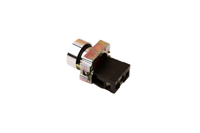 Flush Push Button Switch Red N/C  Diameter 22 mm-SB2-BA42