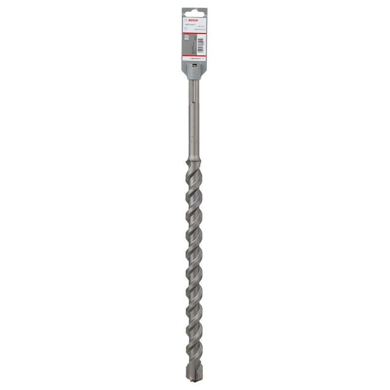 BOSCH  SDS Max M4 Concrete Drill Bit, 30 mm x 520 mm - 2608685873