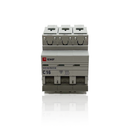 قاطع الدائرة الثلاثى يستخدم لحماية الدائرة الكهربائية من التلف الناتج عن التيار الزائد/الحمل الزائد أو ماس كهربائى.