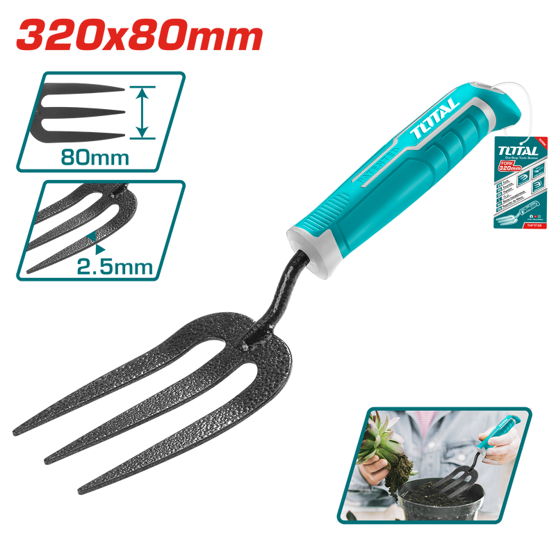 Total tools Mini Garden Fork 320mm - THFTF38