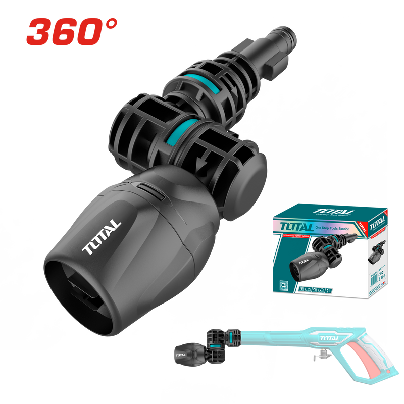 Total tools Integrated rotary nozzle 360° - 180 Bar - TGTRN360