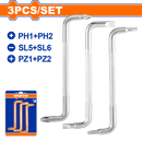 WADFOW 3 pcs offset screwdriver set - WSS8603
