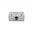 Shuttle Valve – 2 Inlets / 1 Outlet  – Model: QS