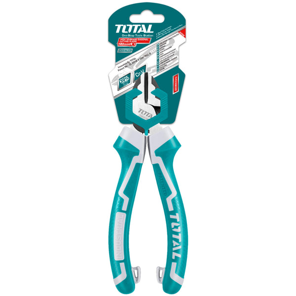 TOTAL TOOLS High leverage diagonal cutting pliers 160mm(6") inch-THT230606S