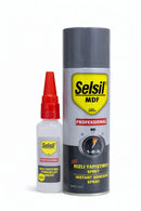 Selsil Adhesive with Activator 400 ml - SELSIL MDF 400 ML