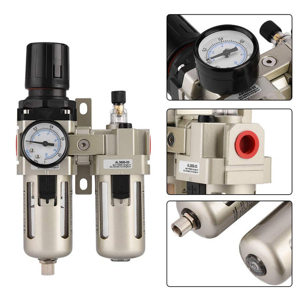 Pneumatic Air Service Unit Filter & Regulator & Lubricator With Cover Japanese design  -AC