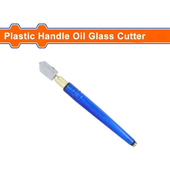 Plastic handle oil glass cutter 160mm WADFOW - WGR1601