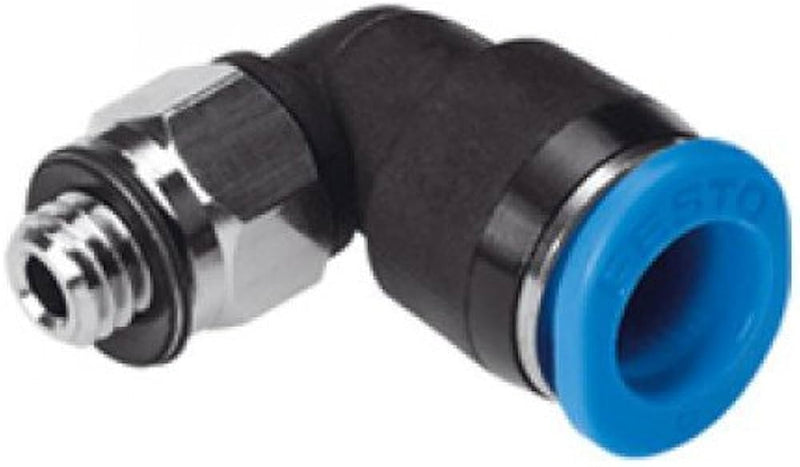 Pneumatic Male plastic elbow Connector (compact) Air tube fittings -Mod. PL - C