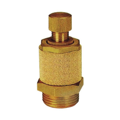 Brass Flow Control Pneumatic Silence - BESL