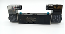 Pneumatic Solenoid Valve, 5 Way 3 Position (5/3), Closed Center, Body Only (Without Coils) Model - 4V