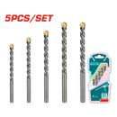 توتال تولز طقم بنط فيديا حوائط من  4 : 10 مم  5 قطع - TACSD5055