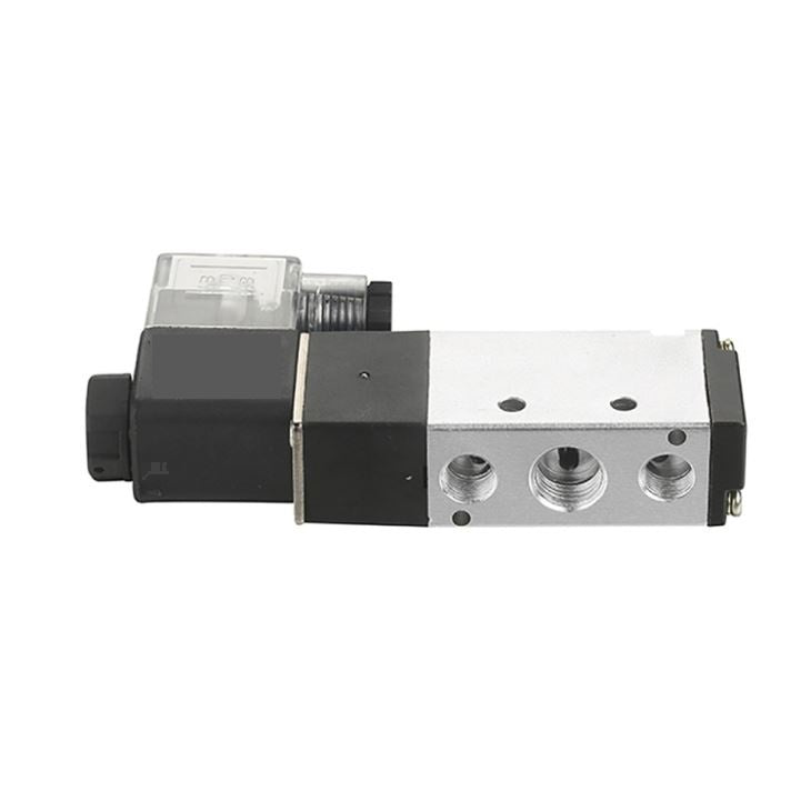 Solenoid Pneumatic Valve 1/4" 5 Way 2 Position  Without Coil-4V210-08