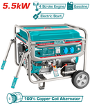 Total tools Gasoline generator 5.5 kW , 220 V - TP155001