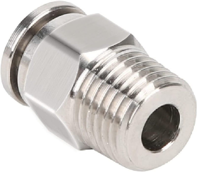 Male Connector Metal Pneumatic Air tube fittings Thread 3/8 inch x Tube 14mm Model MPC14-03