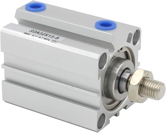 Pneumatic Short Magnetic Piston Long thread  Bore size 20mm Stroke ( Of your choice ) model SD20-M