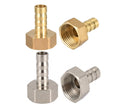 Brass Female Connector Hose Barb Fitting Model , Gold Color or Nickel-Plated - SP05