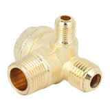 Check valve non-return size 1/2 * 3/8 * 1/8 for the compressor tank- CHK-CH-04-03