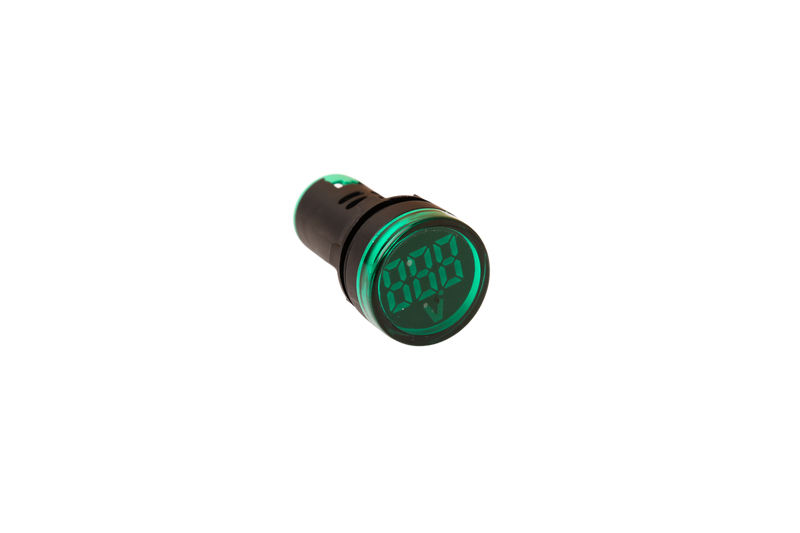 Pilot Led Lamp Digital Voltage Meter -AD22-22VM