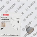 BOSCH Universal Segmented Diamond Cutting Disc 5 inch - 2608615028