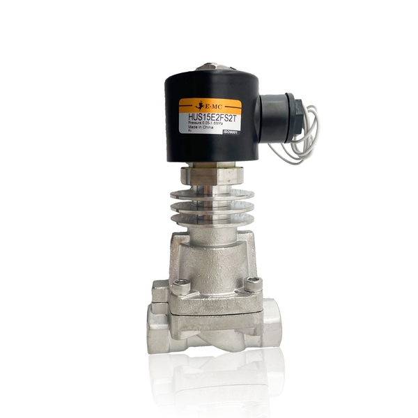 Stainless Solenoid  Valve – 2/2 Way – 1/2 Inch – up to 250°C – Model: HUS 15E2-15LS2