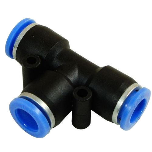 Union T/Tee Connector Three Way Pneumatic Air tube fittings Tube 6mm Model TPE-6