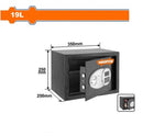 Electronic safe WEB1525
