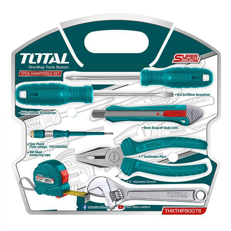 TOTAL TOOLS 7 Pcs hand tools set-THKTHP90076A