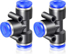 Union T/Tee Connector Three Way Pneumatic Air tube fittings Tube 6mm Model TPE-6